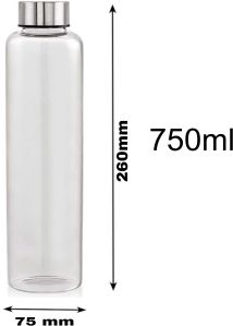 750ml Borosilicate Glass Bottle