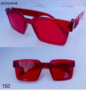 Badshahb Red Fashion Sunglasses