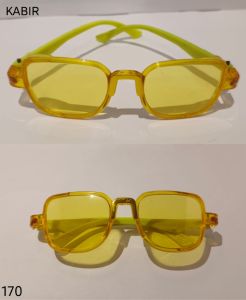 Kabir Yellow Fashion Sunglasses