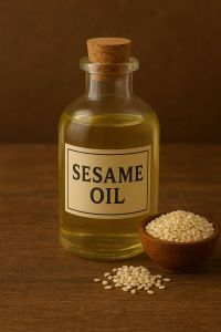 cold pressed sesame oil