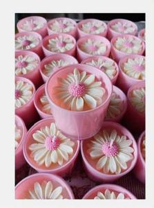 Murphy Daisy Flower Jar Candle