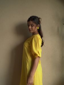 Sunbeam One Shoulder Dress