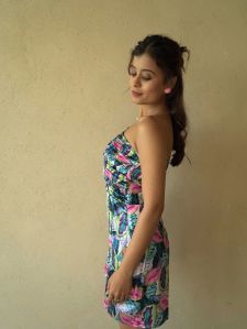 Floral Satin Dress