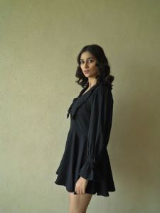 Ruffle Mini Dress