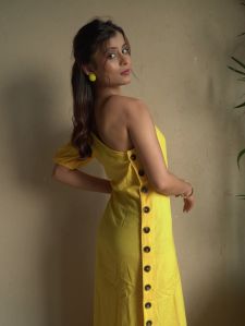 Sunbeam One Shoulder Dress