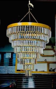 Crystal Jhumar 18 Inch