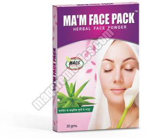 MA\'m Face Pack Herbal Pack Powder