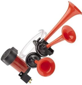 3 Pipe Air Pressure Horn Universal For All Models 12volts for Bike Car Lorry Tractor
