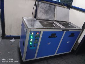Ultrasonic 2 Stage Cleaning Machine