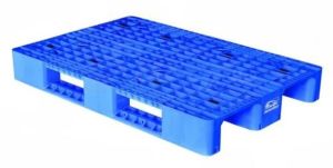 125mm 4 Way HDPE Shipping Pallet, L1200 X W800 X H125 Mm SIP-M24-1208NHR