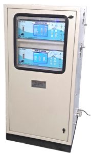 Online Stack Emission Monitor System with Dual Display