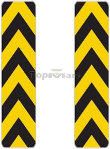 Retro Reflective Hazard Marker Sign Board