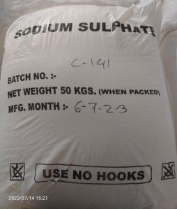 White Sodium Sulphate Powder