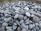 Pebble Stone Oval Black River Pebbles