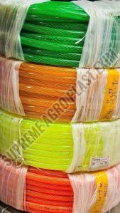 Multicolored Thread High Pressure PVC Pipe