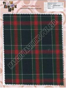 Check Uniform Suiting Fabric