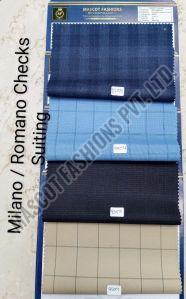 Checks Suiting Fabric