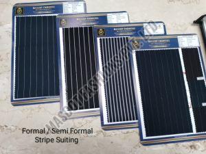 Semi Formal Stripe Suiting Fabric
