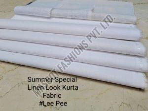 White Kurta Fabric