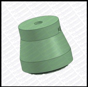 Dynemech Machinery Raiser Damping Block Mounts Series DR1 U