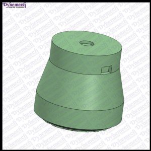 Dynemech Machinery Raiser Damping Block Mounts Series DR1 U
