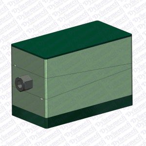 Dynemech Elevated Wedge Vibration Isolation Mounts, Series DFP2-m