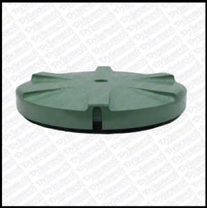 Dynemech Low Profile Leveling Machine Mount with Light-Duty Vibration Pad Series DL9-h