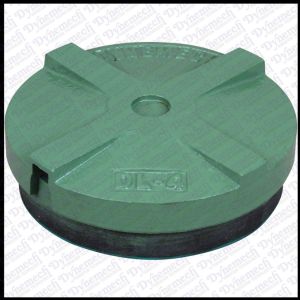 Dynemech Low Profile Leveling Machine Mount with Light-Duty Vibration Pad Series DL9-h