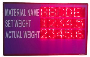 LED Industrial Modbus Slave Display