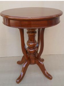 Marble Top Tripod Base Round Table