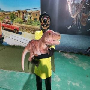 party dinosaur puppet rental service