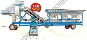 VKC 20-4 BIN Automatic Mobile Concrete Batching Plant