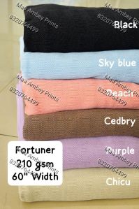 Fortuner Polyester Lycra Fabric