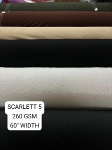 Scarlet Polyester Lycra Fabric