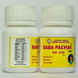 Baba Pachak Ayurvedic Digestive Tablets