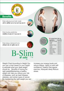 500mg BE-Slim Weight Loss Capsule