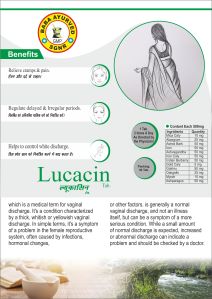 Lucacin Ayurvedic Leucorrhoea Tablets