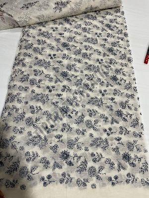 Boring Embroidery Work Mulmul Cotton Fabric