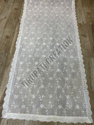 Embroidery Work Mulmul Cotton Dupatta
