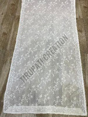 Embroidery Work Mulmul Cotton Dupatta