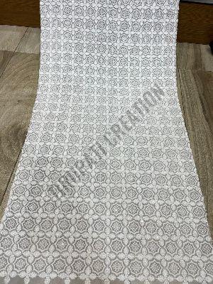 44inch embroidery work viscose georgette fabric