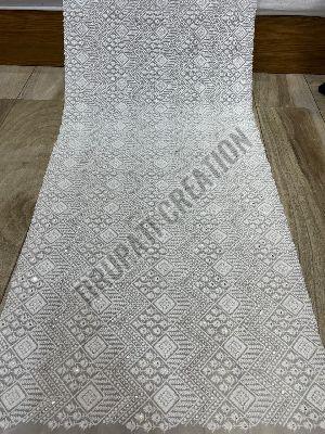 44inch embroidery work viscose georgette fabric