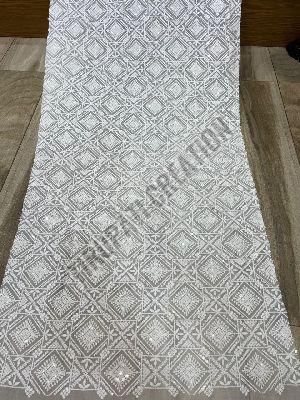 44inch embroidery work viscose georgette fabric