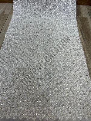 44inch embroidery work viscose georgette fabric