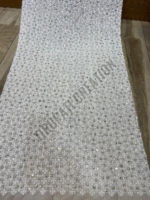44inch embroidery work viscose georgette fabric