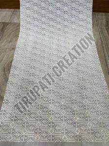 44inch embroidery work viscose georgette fabric