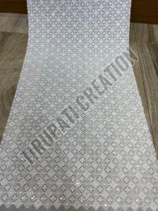 44inch embroidery work viscose georgette fabric