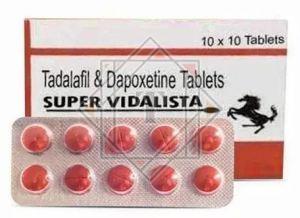 Super Vidalista Tadalafil & Dapoxetine Tablets
