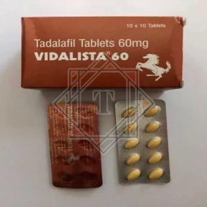 Vidalista 60 Tadalafil Tablets
