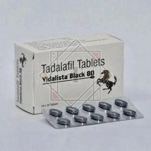 Vidalista Black 80 Tadalafil Tablets